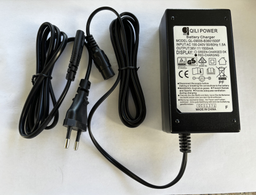 Ladegerät 36V für Apollo Rocket kleiner Stecker